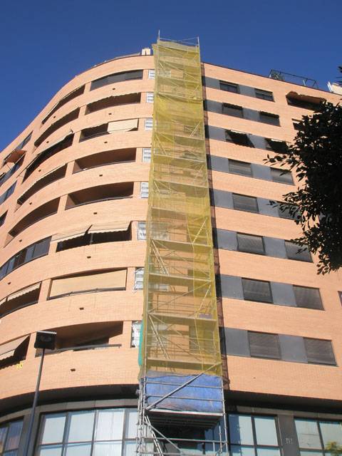 REHABILITACIÓN DE FACHADA EN GRAN VIA DE ALICANTE