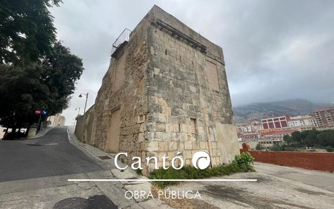 Reconstrucción de la Torre Portal de Cocentaina en Alcoy